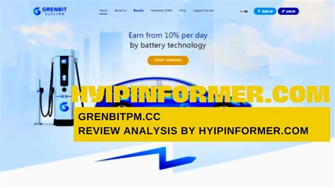 Grenbitpm Cc Review Analysis By Hyipinformer YouTube