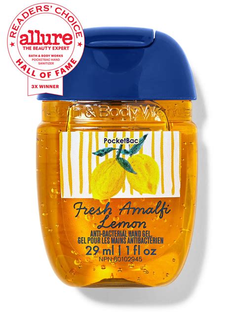 Fresh Amalfi Lemon Pocketbac Hand Sanitizer Bath And Body Works