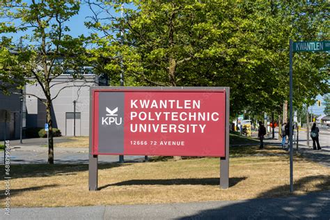 Kwantlen Polytechnic University Campus In Surrey Bc Canada On July 9