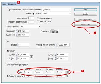 Przygotowanie spadów w programach graficznych Drukowalnia pl