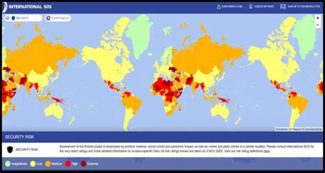 These Are The Most Dangerous Countries To Visit In 2023 According To