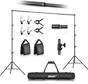 Amazon Emart Backdrop Stand Mx M Wxh Photo Backdrop Stand