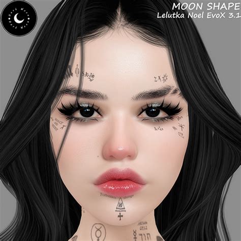 Second Life Marketplace Dark Moon Moon Shape Lelutka Noel Evox