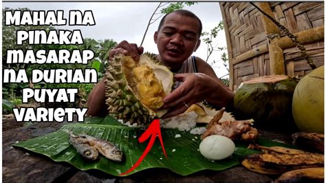 DURIAN PUYAT VARIETY SA DAVAO MAHAL NA PINAKA MASARAP NA DURIAN YouTube