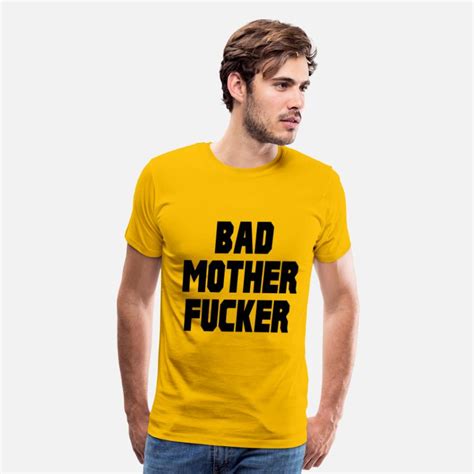 Pulp Fiction Bad Mother Fucker Mens Premium T Shirt Spreadshirt