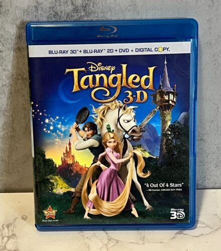 Tangled Blu Ray Dvd Disc Set Includes Digital Copy D D