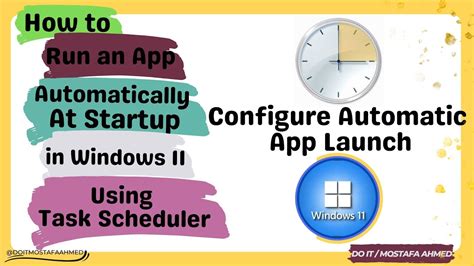 How To Run An App Automatically At Startup Using The Task Scheduler In