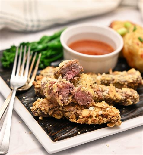 Idaho Finger Steaks With Country Sweet Dipping Sauce Wishes And Dishes