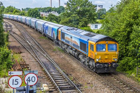 Flickr Class 66 Gbrf 008 Msc Liveried Gbrf Class 66 7 No  Flickr