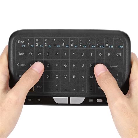 Newest H18 2 4GHz Wireless Mini Keyboard Touchpad Mouse Full QWERTY