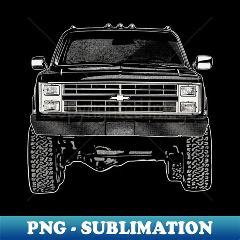 Chevy Silverado Premium Png Sublimation File Defying The Inspire