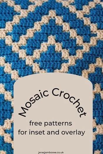 Free Mosaic Crochet Patterns For Beginners Jera S Jamboree In