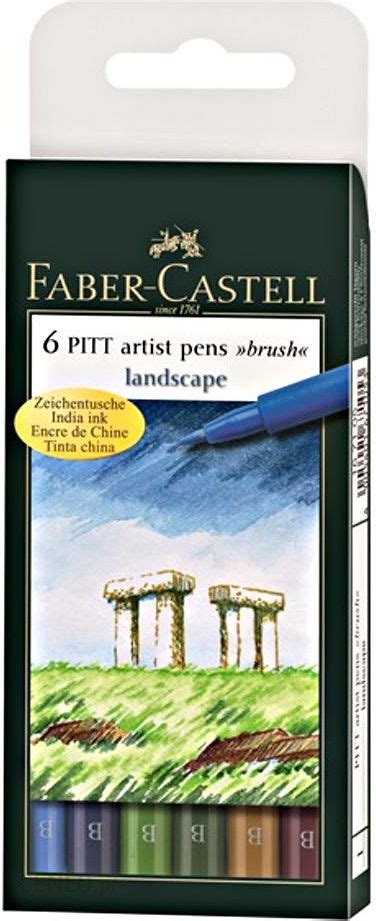 Pisak Pitt Artist Pen Brush Faber Castell 6 Pejzaż Ceny i opinie