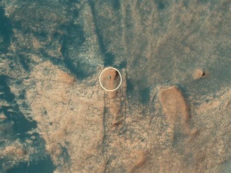 Curiosity Rover On Mars Spotted From Space As It Climbs Mont Mercou