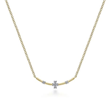 Shop 14k Yellow Gold Bujukan Diamond Cross Pendant Necklace Shop 14k