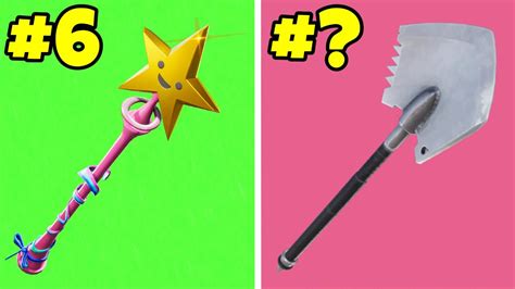 The SWEATIEST PICKAXES In Fortnite YouTube