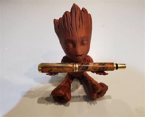 Baby Groot Pencil Holder Groot Pen Holder Cute Groot Etsy