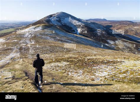 Hiking in the Pentland Hills, Scotland Stock Photo - Alamy