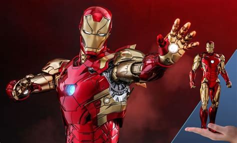 Iron Man Mark Xlvi Concept Art Figure By Hot Toys Hot Toys Iron Man
