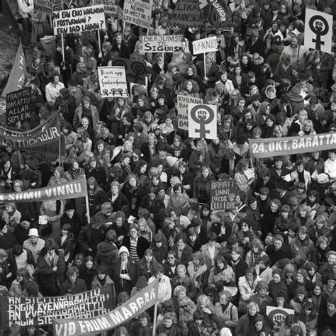 A greve geral de mulheres que tornou Islândia o país mais feminista do