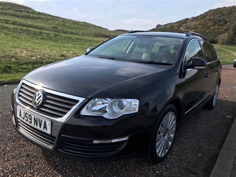 Volkswagen Passat 2 0 Tdi Cr Highline 5dr Metallic Black Powerful Classy Full Leather In Old