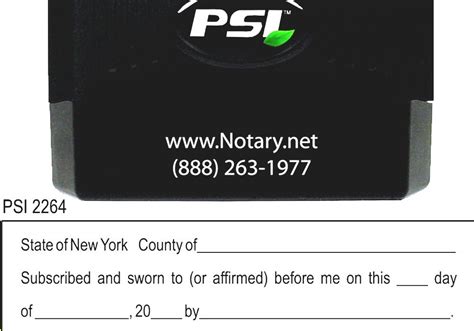 Notary Public New York Notary Stamp New York