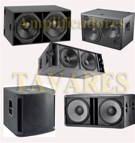 Projetos De Caixas Sub Grave Grave E Line Array R Em Mercado