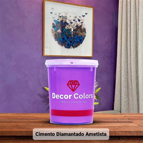 Cimento Diamantado Ametista Decorcolors Itupeva