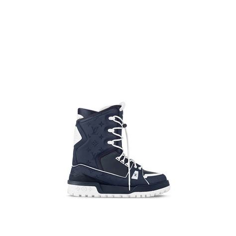 Lv Trainer Snow Boot Men Shoes Louis Vuitton