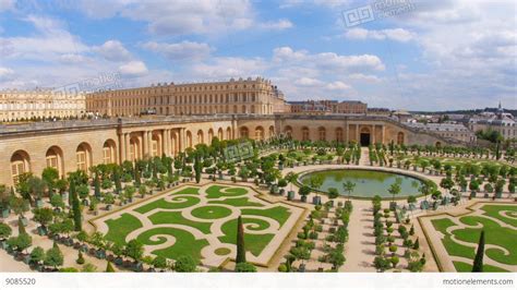 Versailles Palace, Paris, France, 4k Stock video footage | 9085520