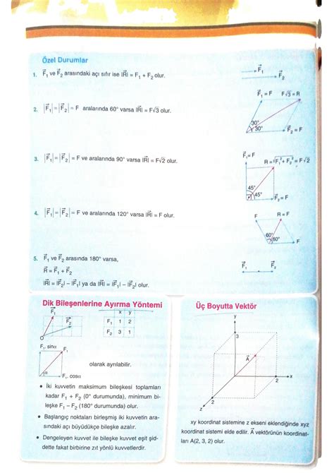 Solution Sinif Fizik Vektorlerin Ozellikleri Ders Notlari Studypool