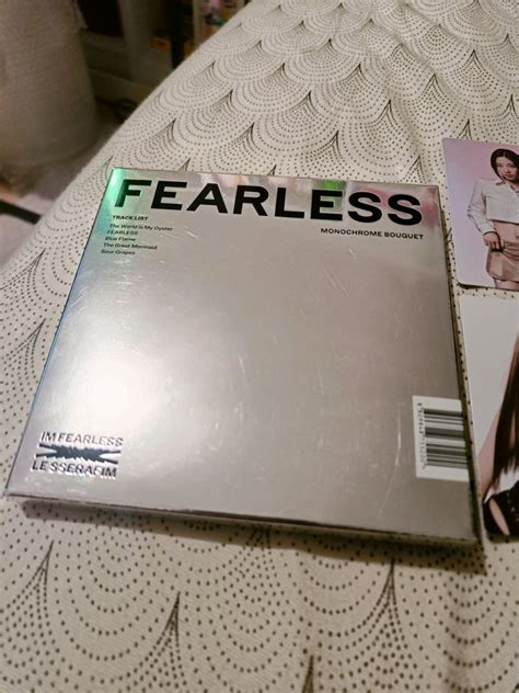 Album Le Sserafim Fearless Monochrome Bouquet Kpop Lubin Olx Pl