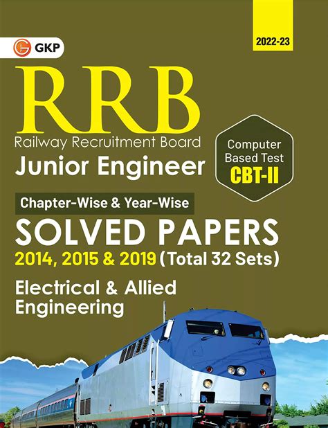 Buy RRB 2022 23 Junior Engineer CBT 2 Chapter Wise Year Wise