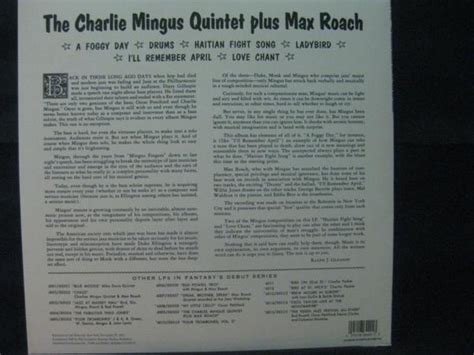 THE CHARLES MINGUS QUINTET MAX ROACH P162NO LP ジャズ一般 売買されたオークション情報