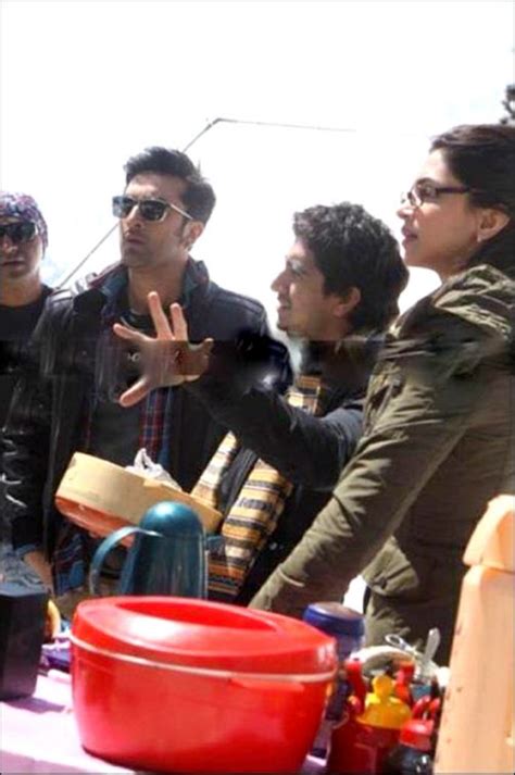 Ranbir Deepika on sets of Yeh Jawaani Hai Deewani