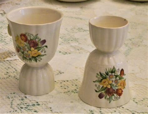 Simpsons Pottery Solian Ware Providence Double Egg Cup Etsy