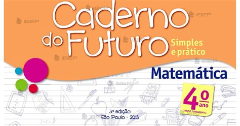 Caderno Do Futuro Ano Matem Tica Aluno Pdf Gr Tis