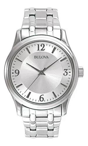 Reloj Bulova Classic Stainless Steel Original Time Square