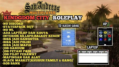 Gta Samp Server Baru Yang Tanpa Discord Kingdom Roleplay Gta