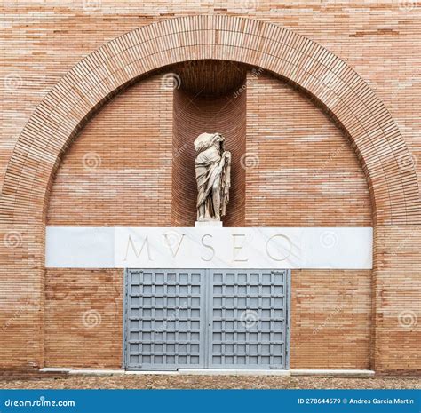 National Museum Of Roman Art In Merida Stock Image Image Of Ancient