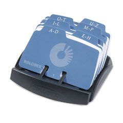 Rolodex Petite Open Tray Card File Holds X