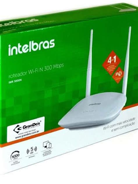 Roteador Wifi Iwr N Item Info Eletro Intelbras Usado