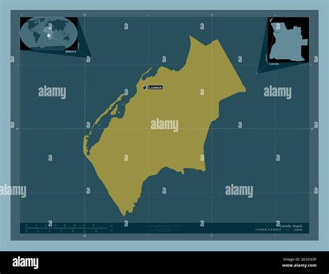 Luanda provincia de Angola Forma de color sólido Lugares y nombres