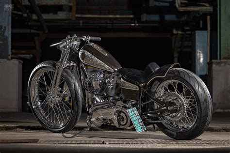 Fit For A King Satomari S Harley Shovelhead Bike Exif