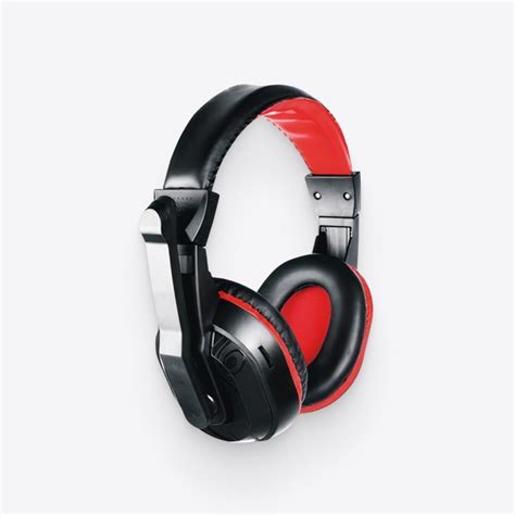 Red Gaming Headset With Microphone - Go-shira