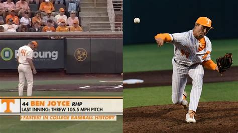 Ben Joyce 1055 Mph Pitch Fastest Pitch Ever Thrown 2022 Mlb Season