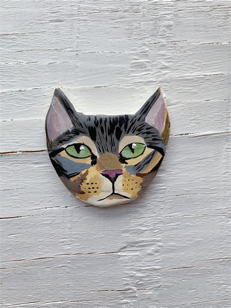 Custom Polymer Clay Cat Portrait Magnet Custom Magnet Cat Etsy Australia