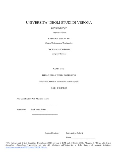 Fillable Online Iris Univr UNIVERSITA DEGLI STUDI DI VERONA Fax Email