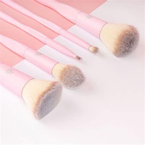 Set Brochas Rostro Hd Rosa Brushworks Probelleza