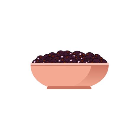 Açaí Na Tigela Vetores E Ilustrações De Stock Istock